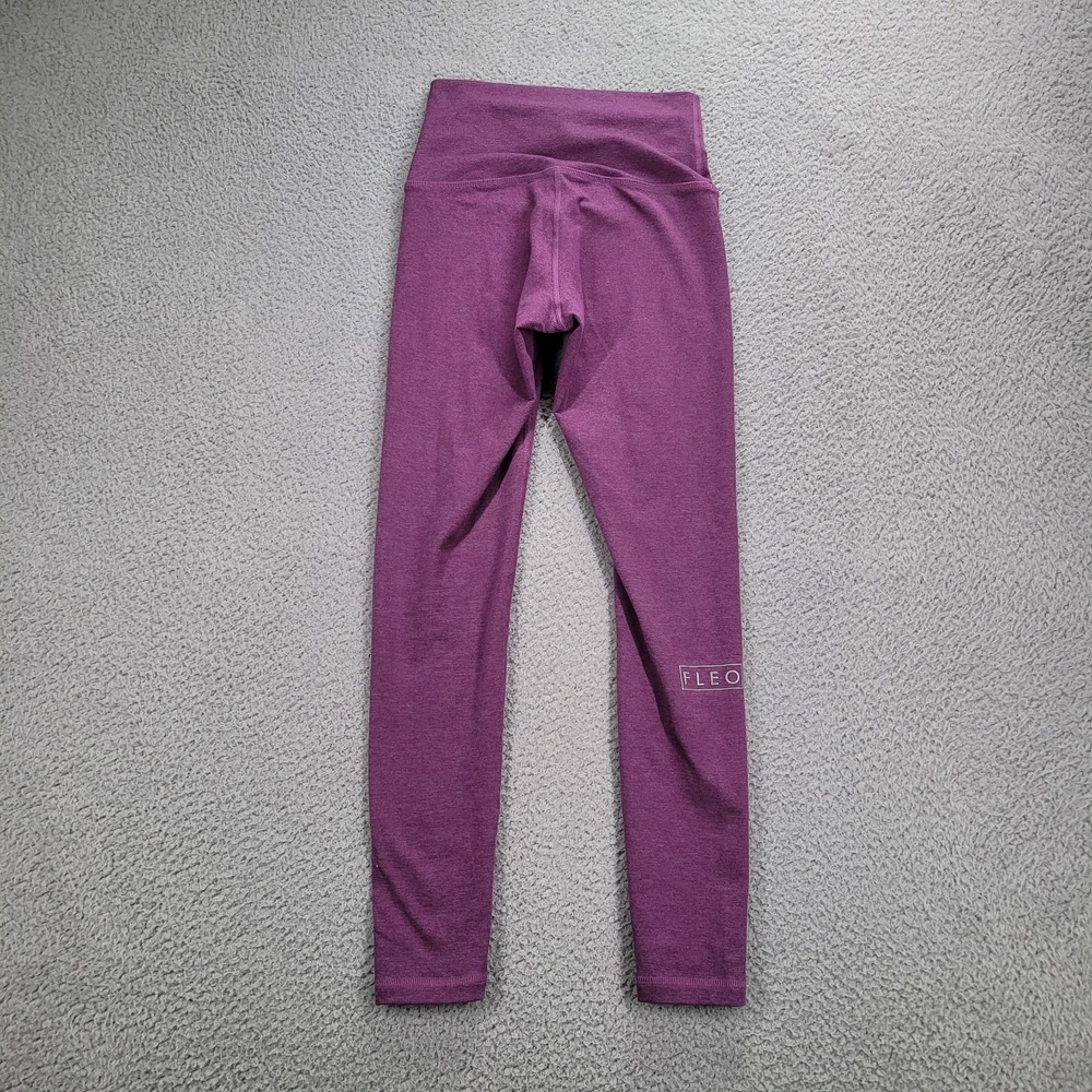FLEO Pant Size‎ XS El Toro Heather Violet Purple 7/8 Activewear Leggings
